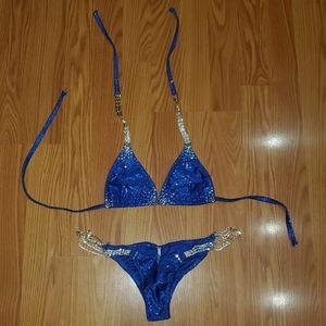 NPC IFBB NGA OCB bodybuilding bikini suit small